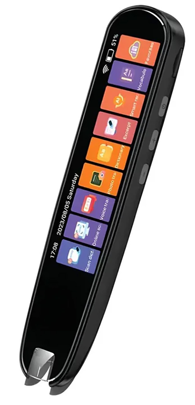 Green Reading & Translation Pen / Supports 142 Languages / Battery-Operated / Multi-Purpose