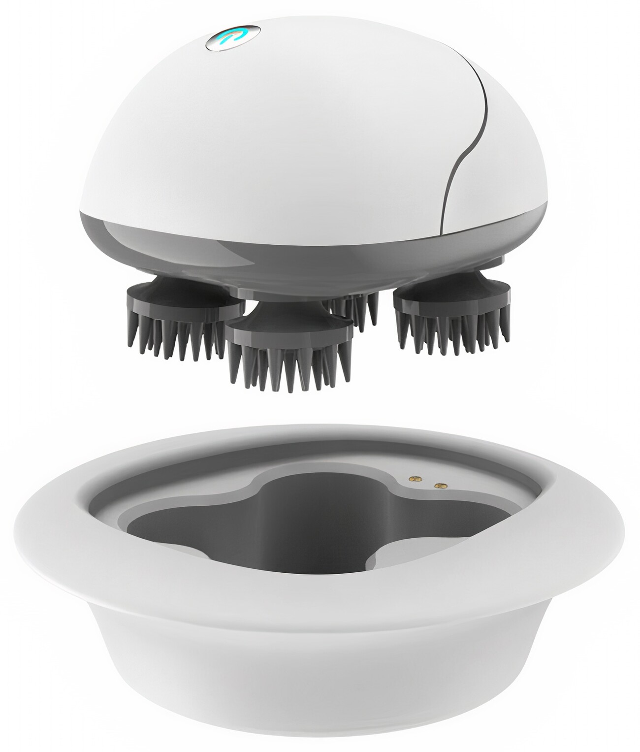 Scalp Mini Massager from Green / Portable & Battery Powered