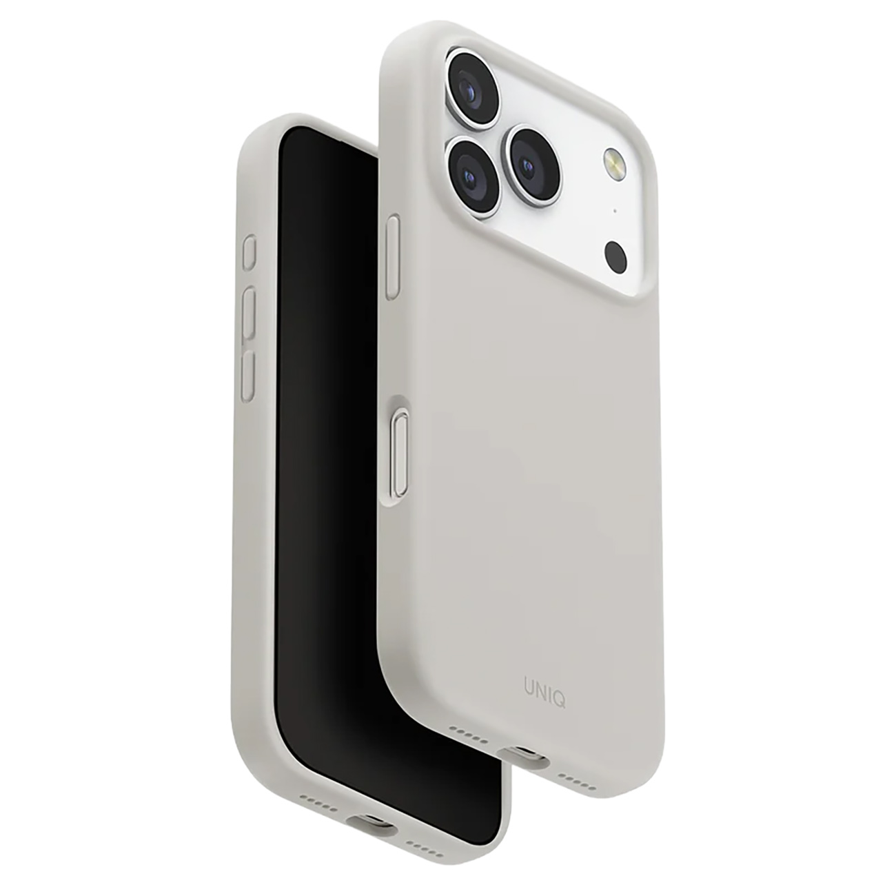 UNIQ Lino Case for iPhone 17 Pro Max / MagSafe / Soft Silicone / Drop Protection / Mist Grey