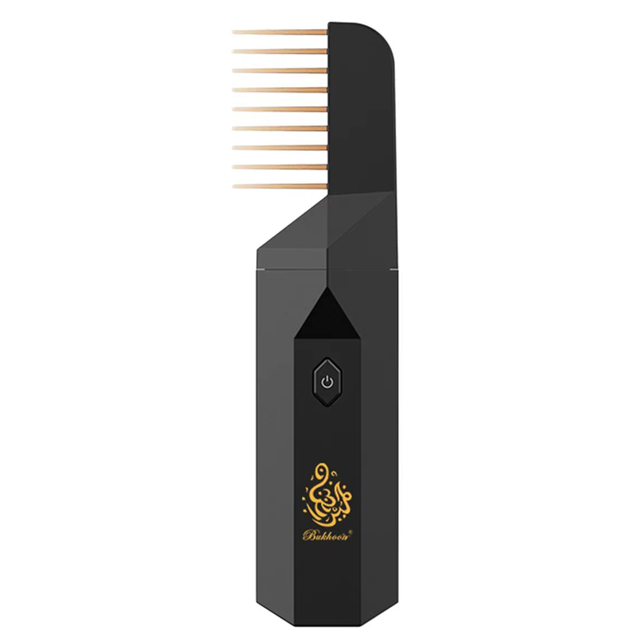Multi Function Bukhour / w Hair Comb / Black