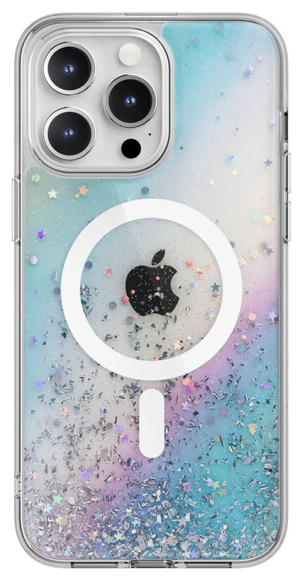 كفر SwitchEasy Starfield لايفون 15 برو ماكس / يدعم MagSafe / ضد الطيحات / تأثير 3D / لون Galaxy