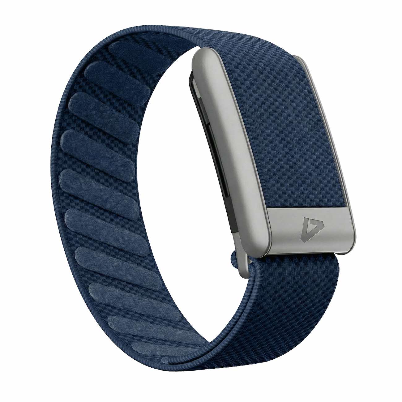 سير Dash يدعم Whoop 5 / كحلي مع اطار فضي مطفي