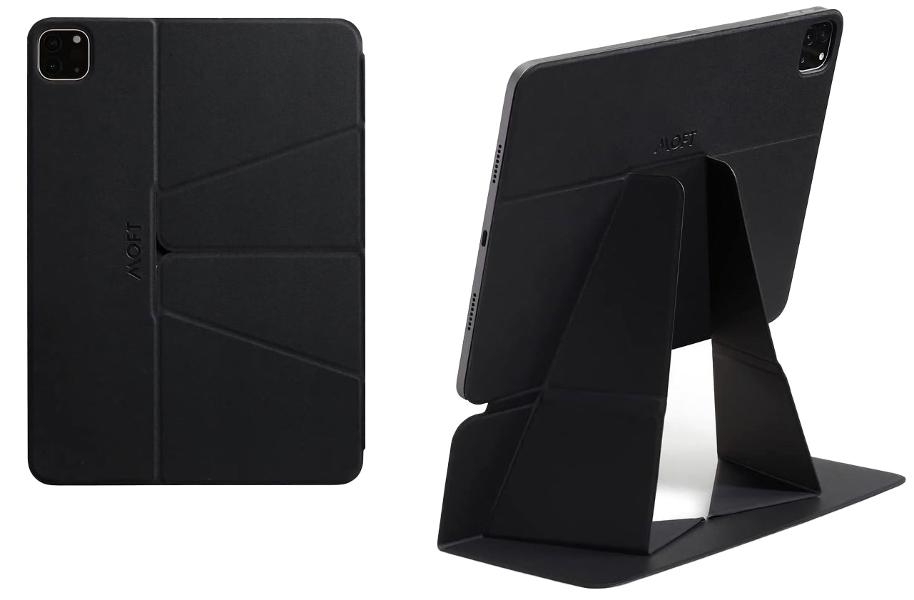 كفر و ستاند موفت Snap Folio 2nd Gen المغناطيسي لايباد برو 11 انش / مرن يتغير لعدة اشكال / اسود
