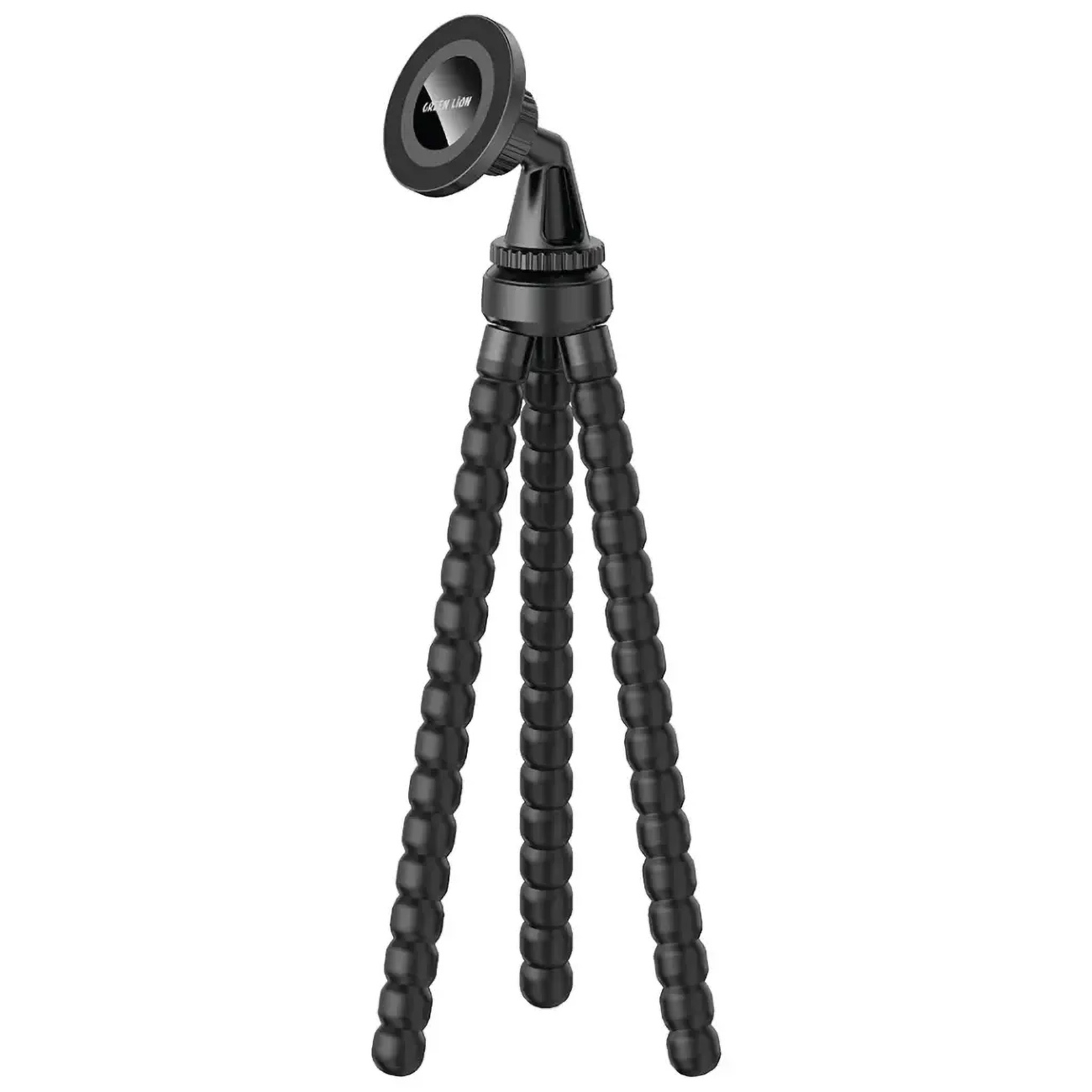 Green Octoflex Magnetic Phone Stand / Adjustable Height / 360 Rotation