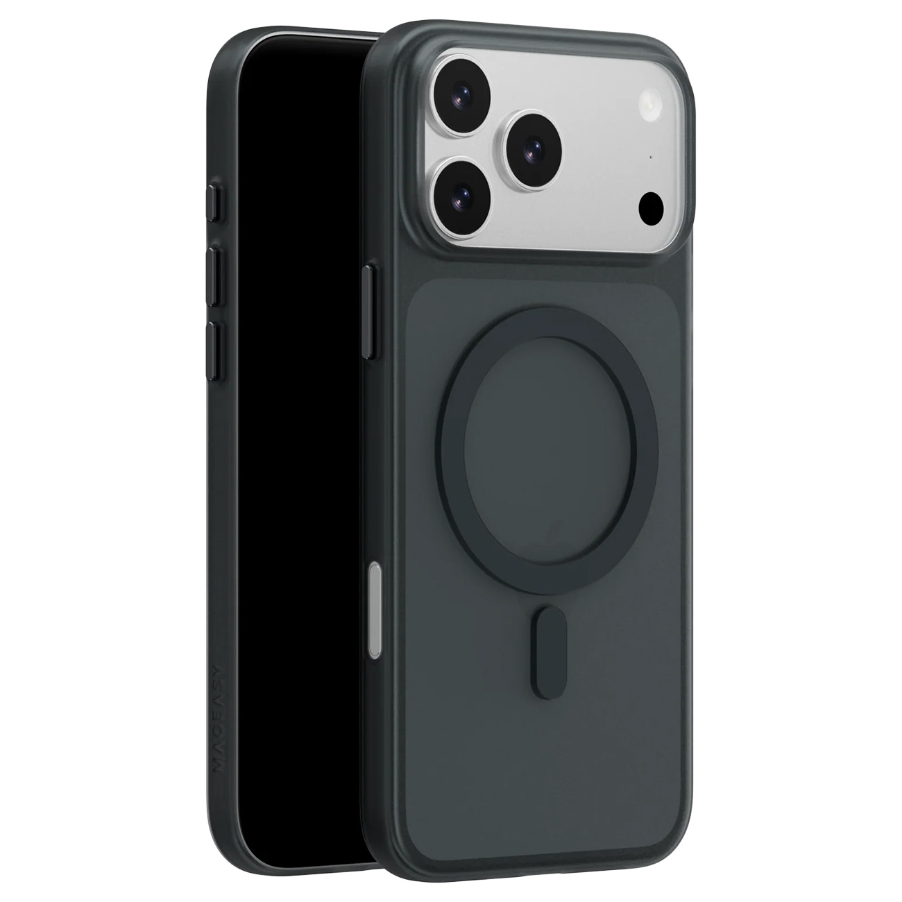 MagEasy Lyte Case for iPhone 17 Pro / Ultra-Slim / Supports MagSafe / Clear Midnight