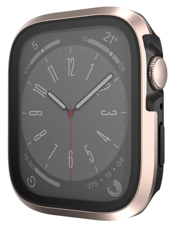 SwitchEasy Modern Hybrid Case for Apple Watch / Drop Resistant / 45mm / Pink