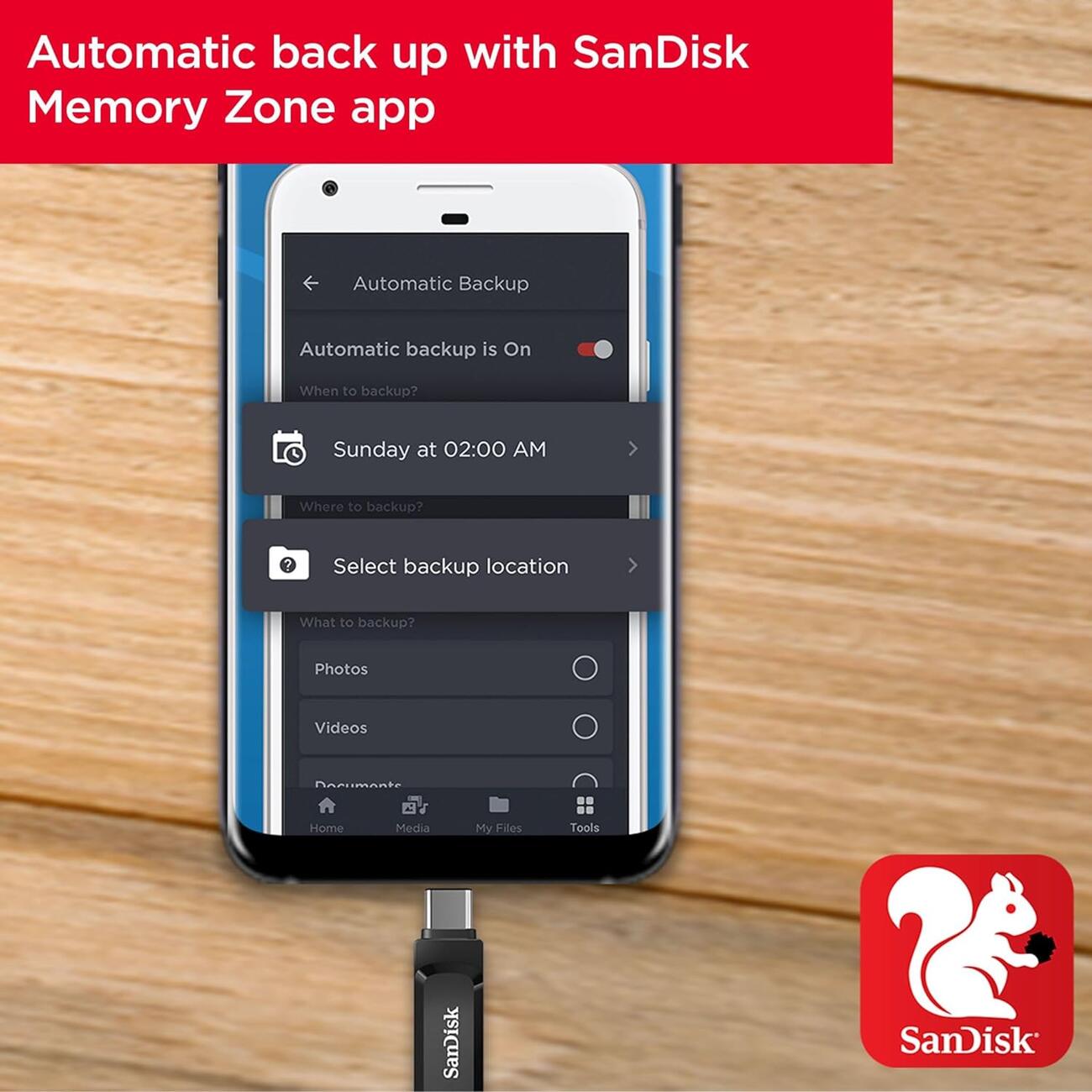 SanDisk Ultra Flash Drive / Transfer Files from Phone & Tablet / USB ...