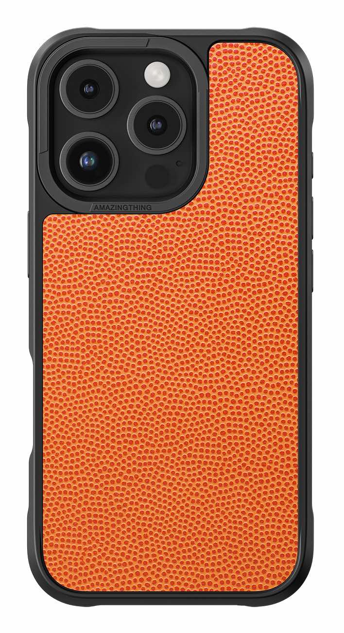 كفر AmazingThing Glamour لايفون 16 برو / يدعم MagSafe / ضد الطيحات / برتقالي