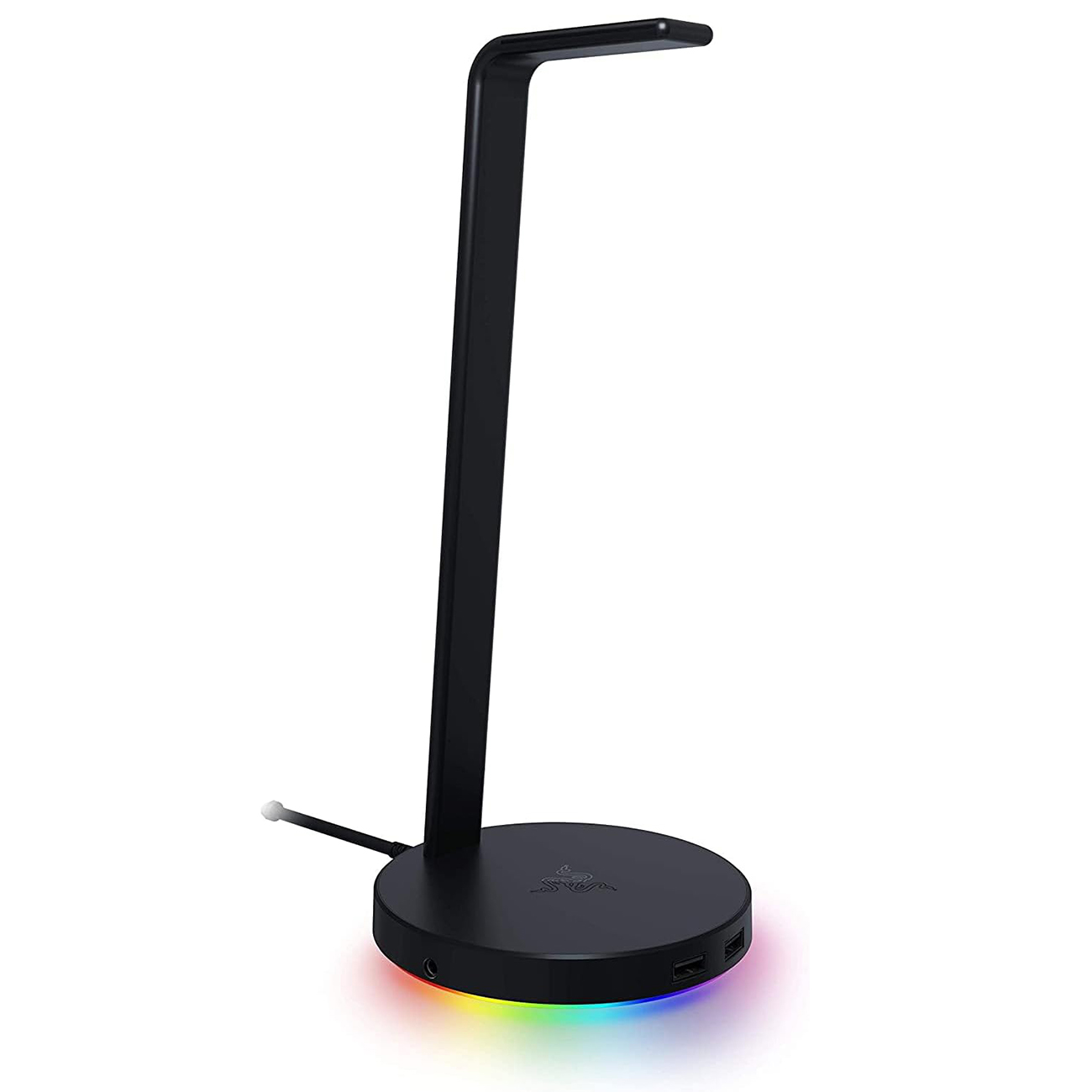 Razer Base Station V2 Chroma Headset Stand / RGB Lighting / Aluminum / Dual USB Ports / Black