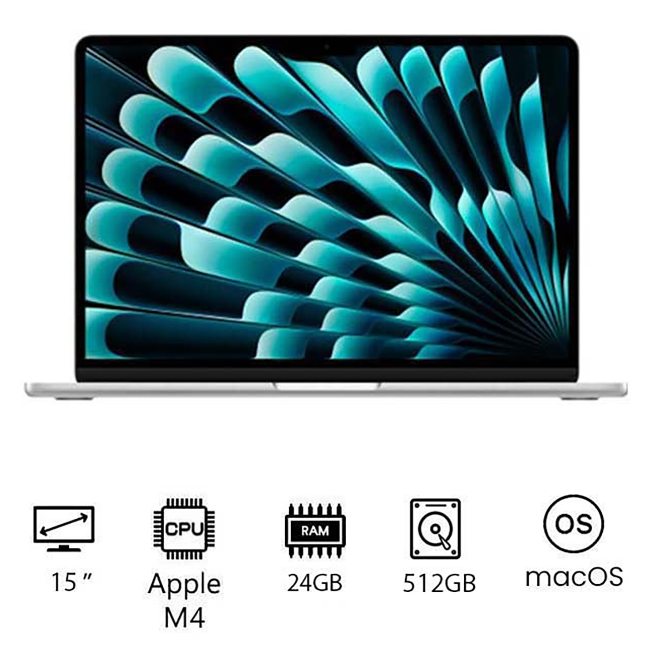 M3 MacBook Air 24GB/512GB シルバー Apple - MacBook Air 15-inch Apple M3 chip Built for Apple