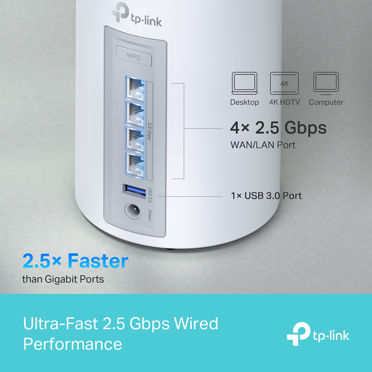 TP-Link Deco BE9300 Router / Supports Wi-Fi 7 / Delivers High