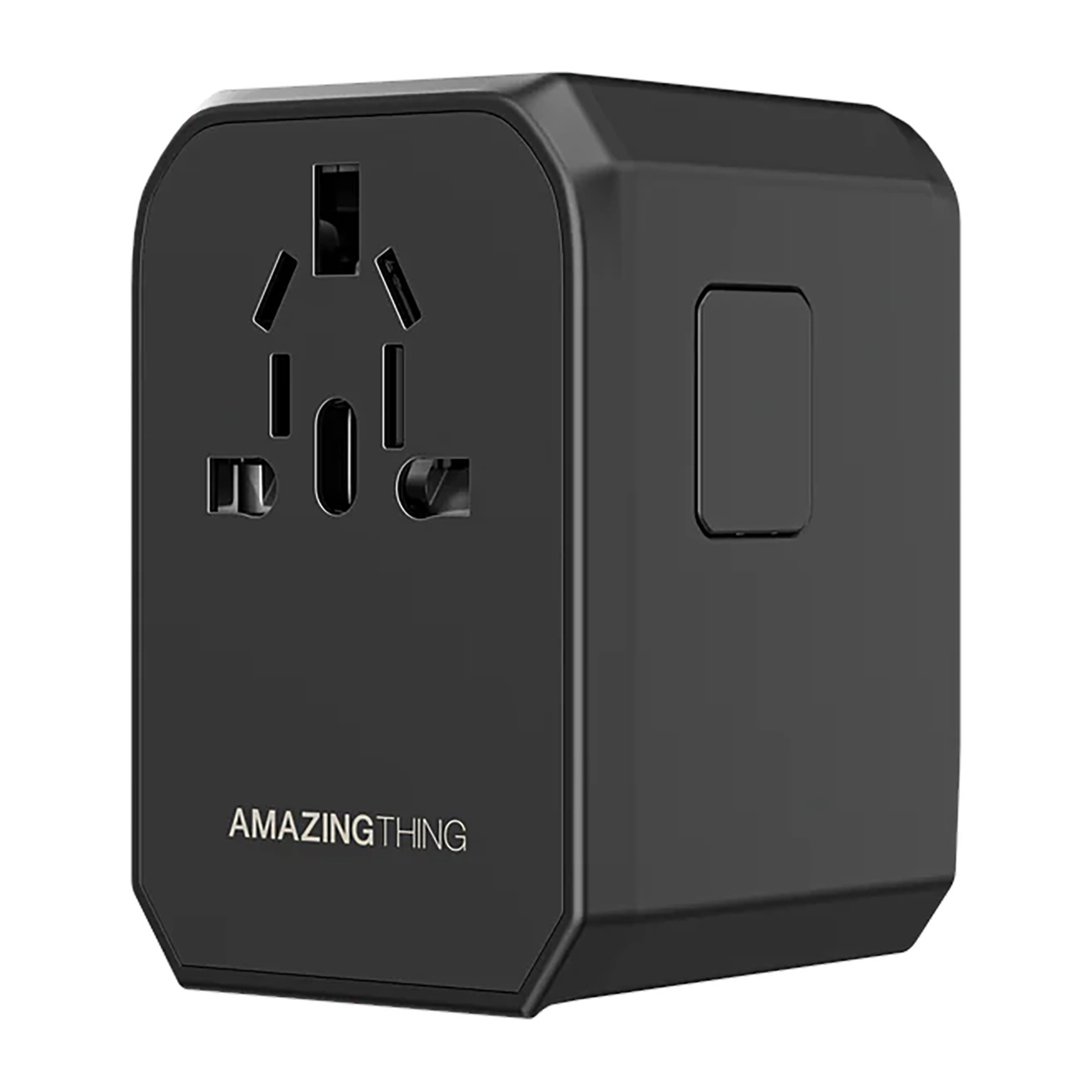 AmazingThing Travel Charger / 70W / 3 Type-C Ports + 2 USB-A Ports