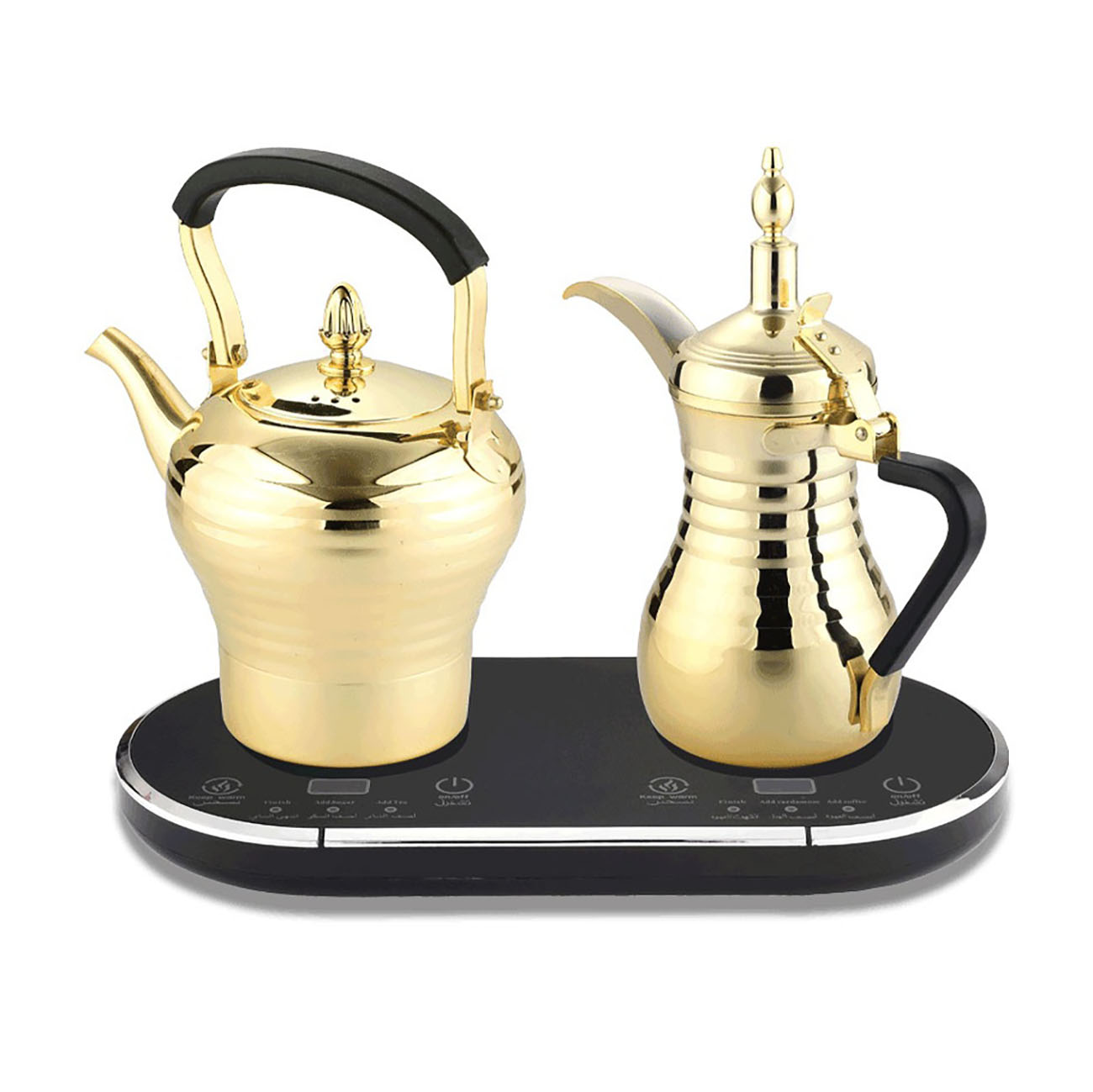 LePresso Electric Arabic Coffee & Tea Maker / Dual Design / 1600W / Gold
