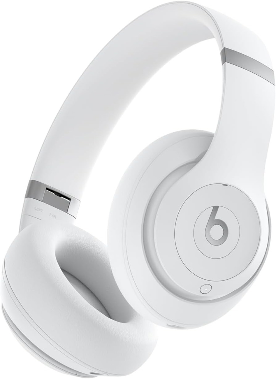 Beats Studio Pro Headphones / Wireless / Surround Sound / Noise-Canceling Headphones / Matte White