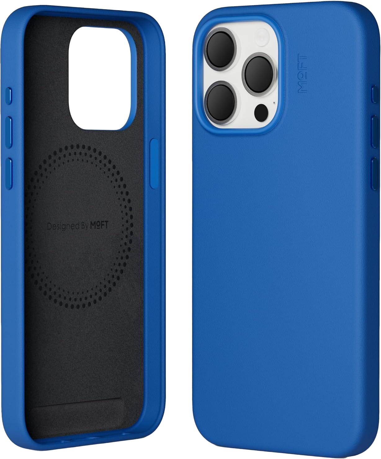 MOFT Snap Case for iPhone 15 Plus / Drop Resistant / Supports MagSafe / Sapphire