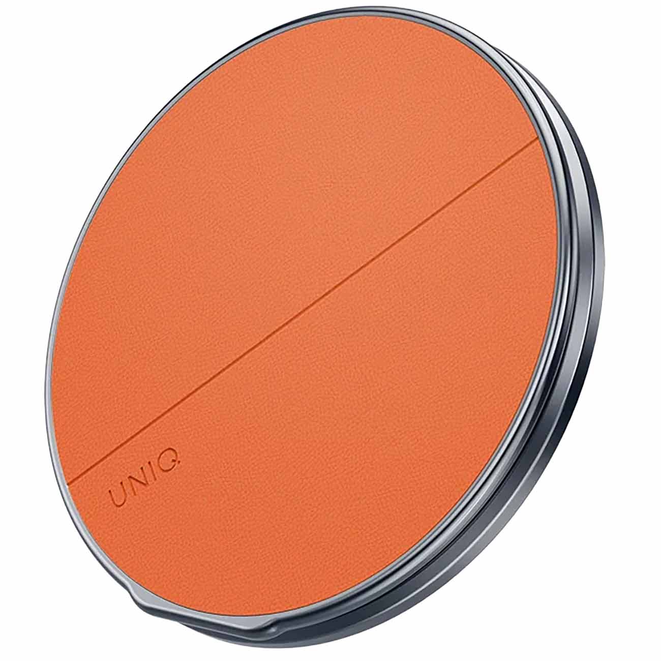 UNIQ Grivix Magnetic Phone Grip & Stand / Leatherette & Aluminum / 360° Rotatable 