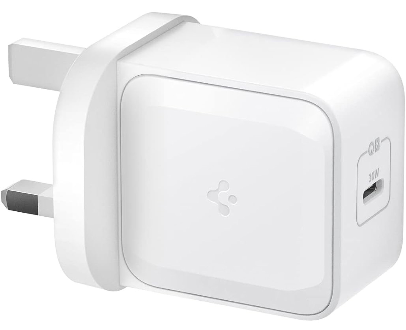 شاحن Spigen PowerArc GaN / قوة 30 واط / مع مدخل تايب سي / حجم صغير