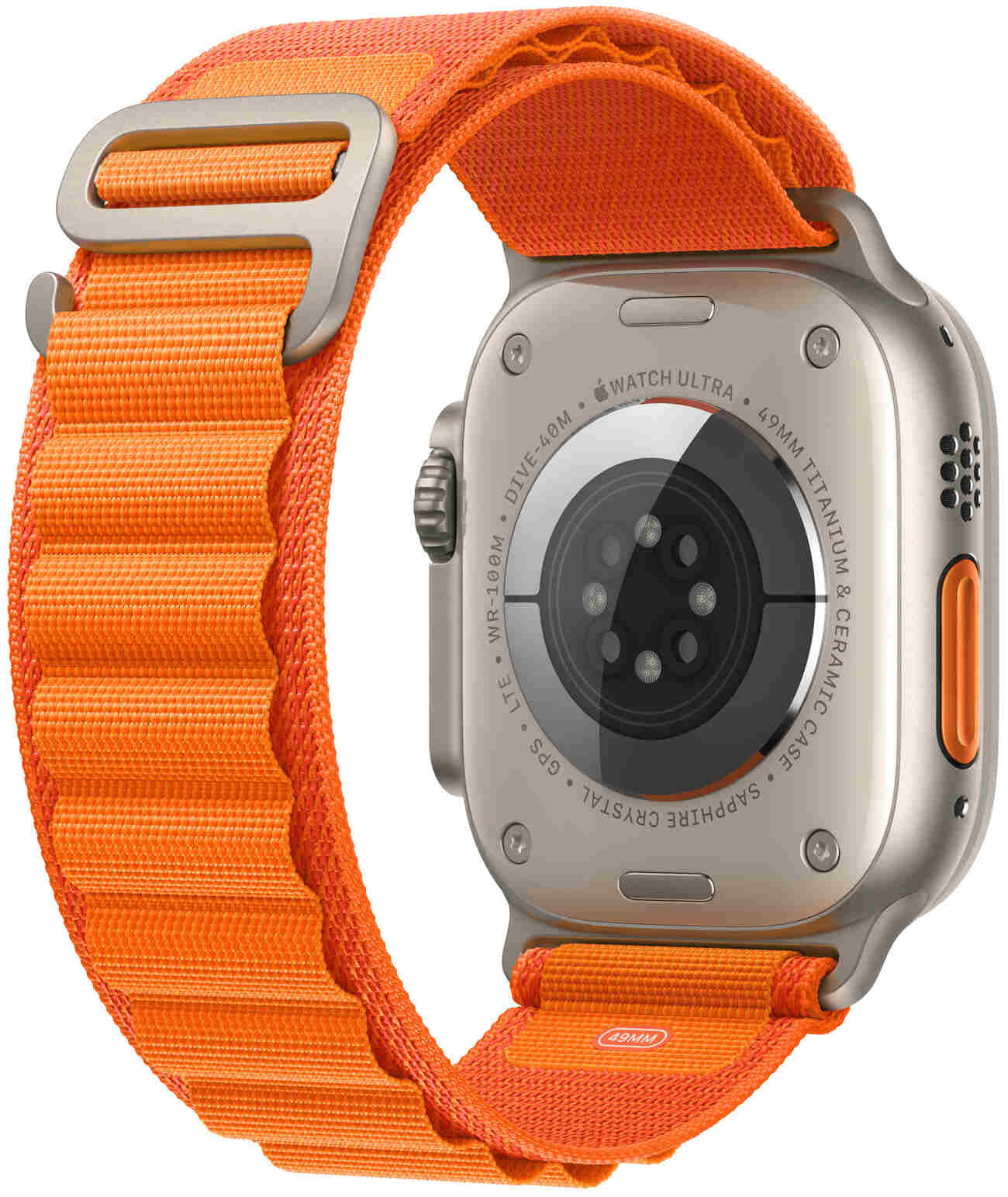 Apple Watch Ultra 974Bands Loop Strap / 49 mm / Orange