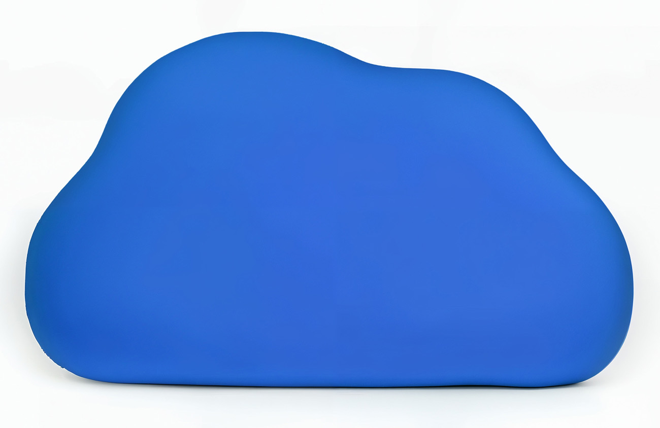 Blando Cloudy Medical Kids Pillow Cover / Soft Cotton / Sky Blue