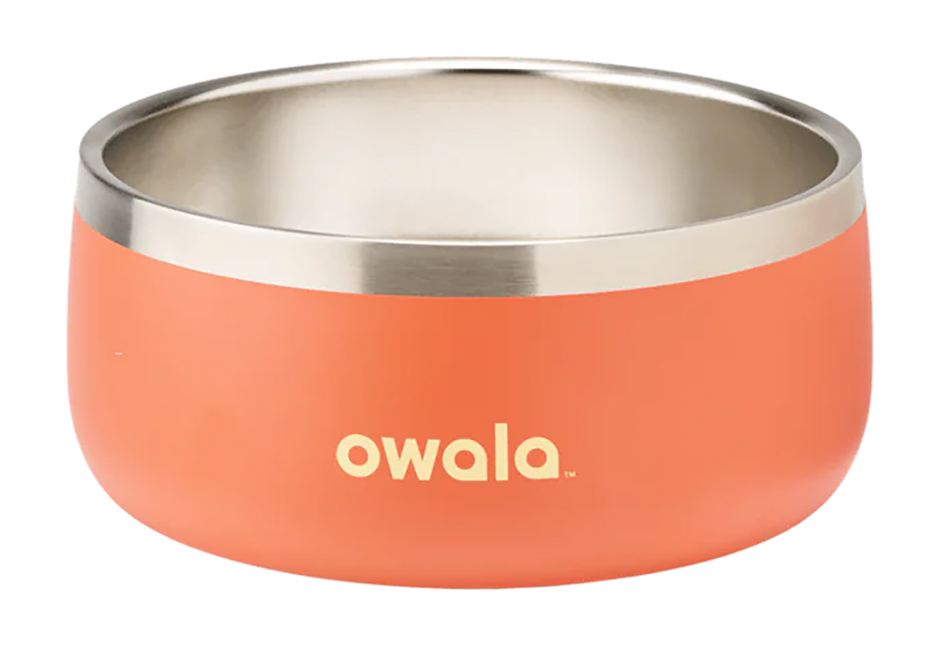 Owala Pet Food Bowl / 24oz Capacity / Stainless Steel / Trailside Tricks