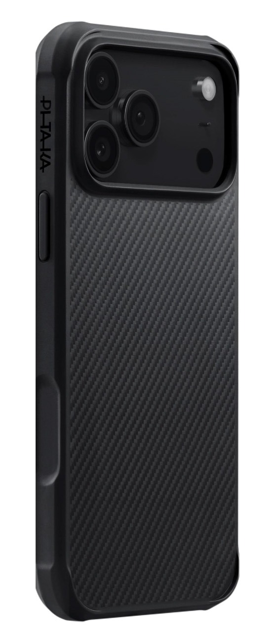 PITAKA iPhone 17 Pro用　ProGuardケース（黒/グレー） Pitaka ProGuard case iPhone 17 Pro Max – amble & strut