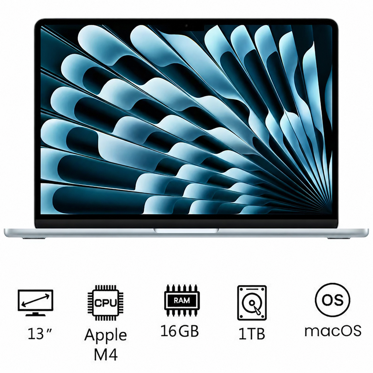 Apple MacBook Air M4 / 13-inch / 1TB SSD / 16GB RAM / 10 Core CPU