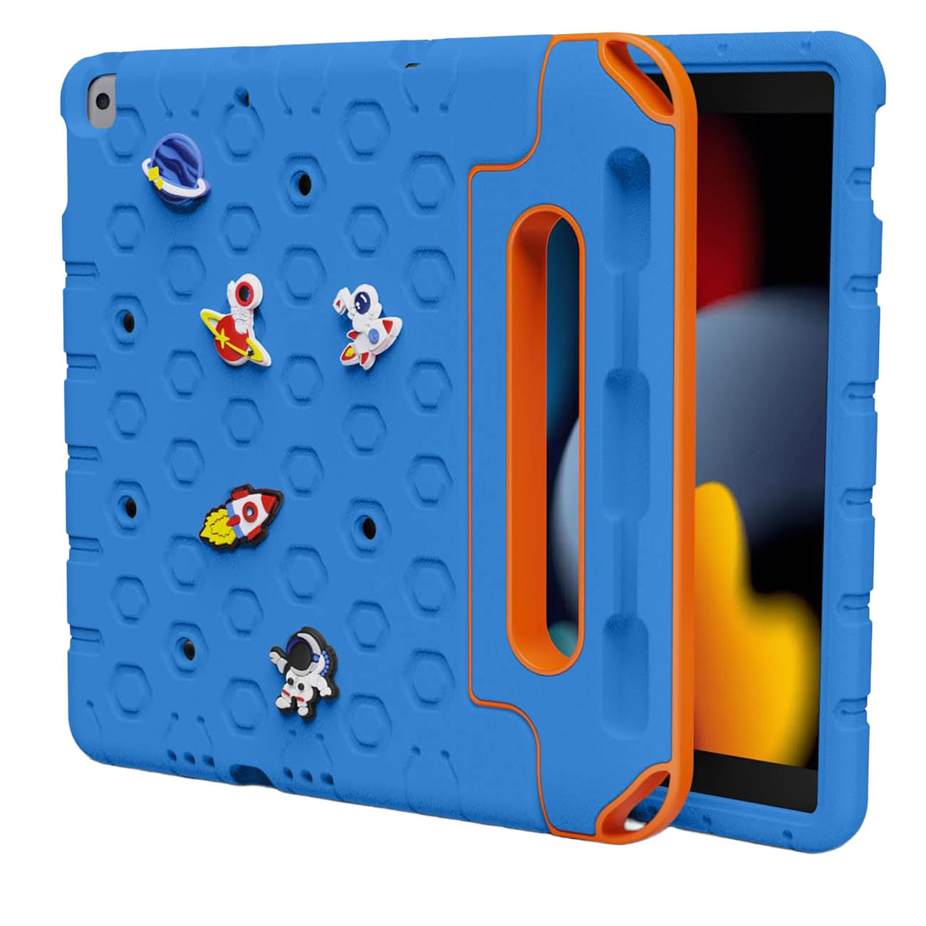 كفر لايباد 10.2 انش الجيل التاسع للاطفال من Moxedo / مكان لقلم ابل / ضد الطيحات / ازرق