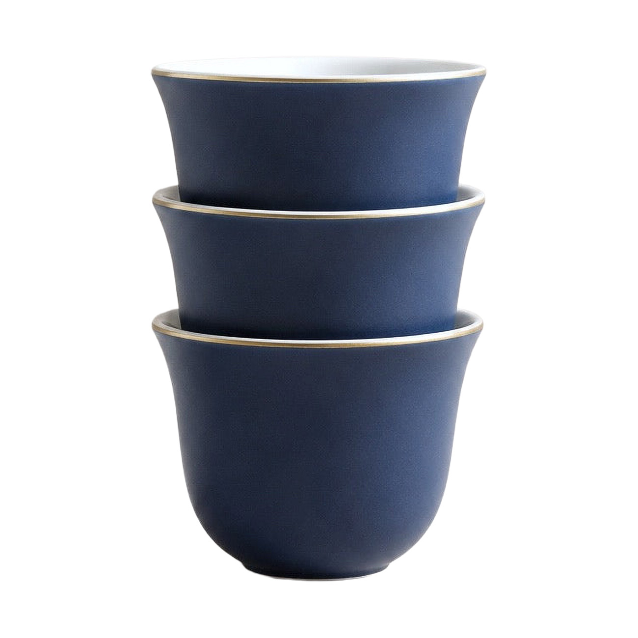Zill Finjal Set / Elegant Ceramic / 3 Pieces in Blue in Qatar