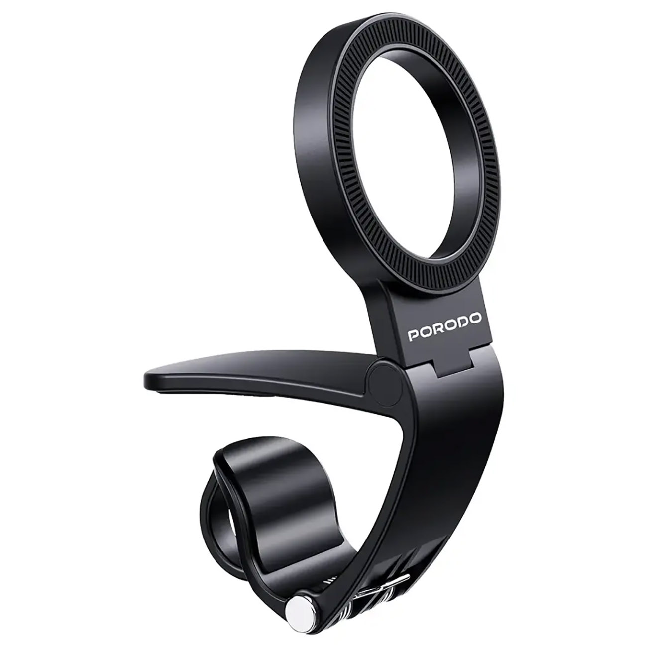 Porodo Magnetic Phone Stand / Mounts on Car Dashboard / Supports MagSafe