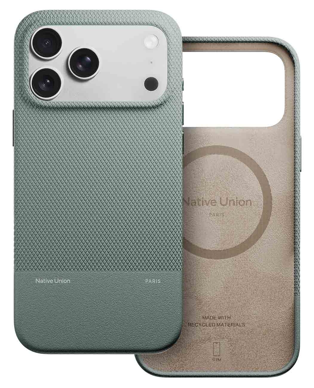 Native Union Case for iPhone 17 Pro / Supports MagSafe / Drop Protection / Green