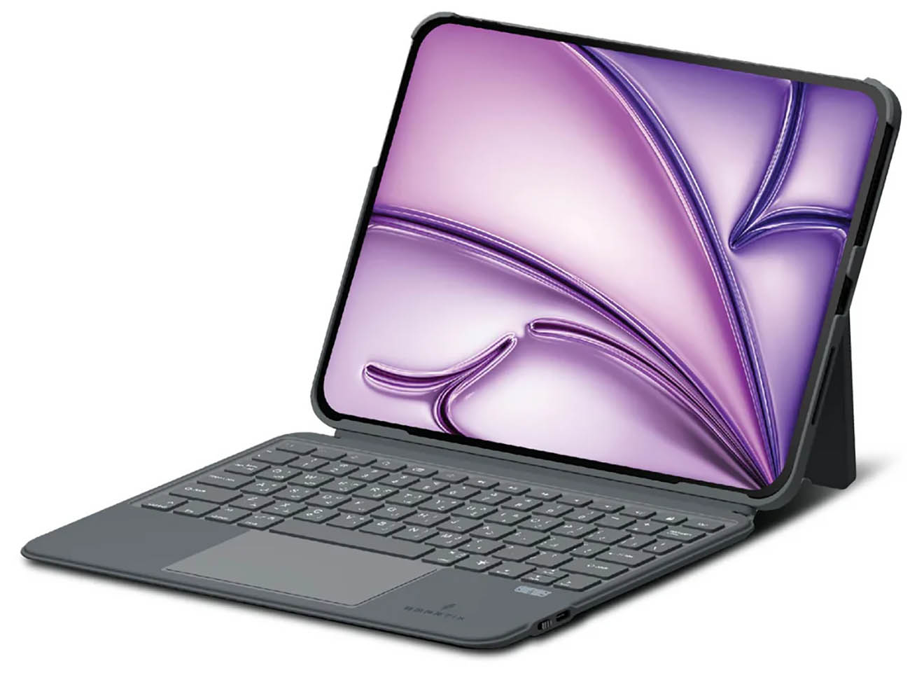 كفر + كيبورد لاسلكي لايباد اير 11 انش M2 من Smartix / مع تراك باد / عربي و انجليزي