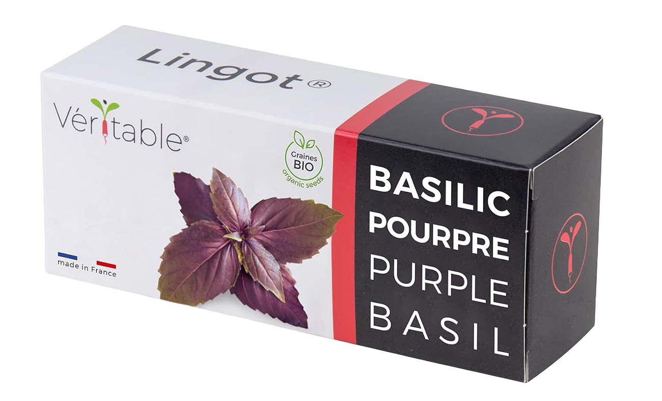 Veritable Indoor Farm Pod / Single Pod / Organic Purple Basil