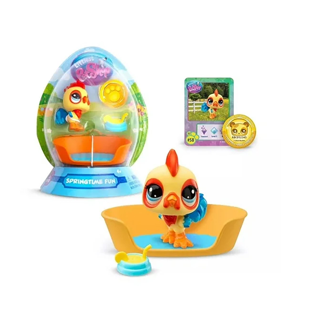 لعبة Littlest Pet Shop Springtime Fun / شخصية Rooster