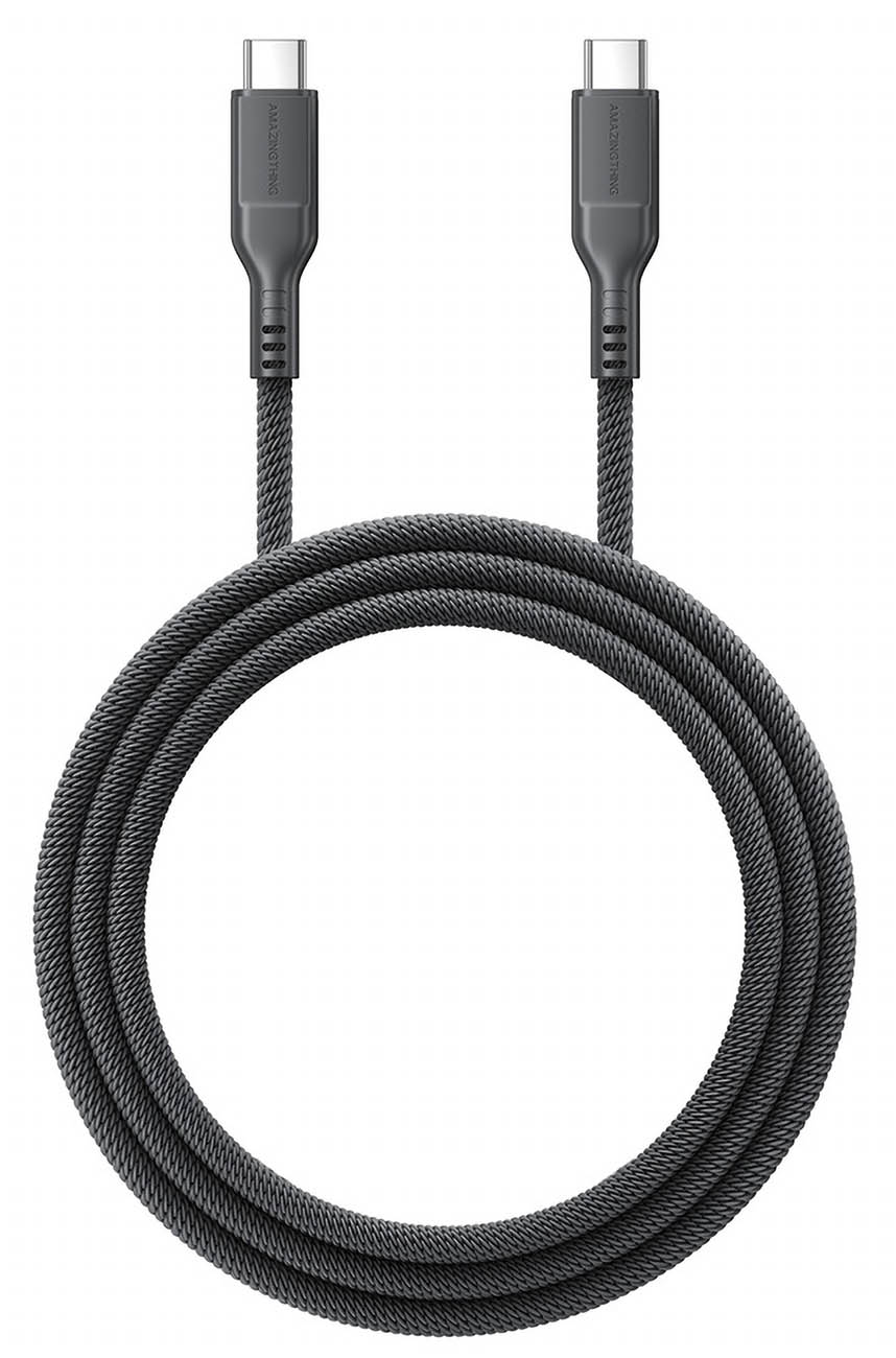 واير AmazingThing Thunder نوع تايب سي الى تايب سي / شحن سريع قوة 100 واط / طول 2 متر 