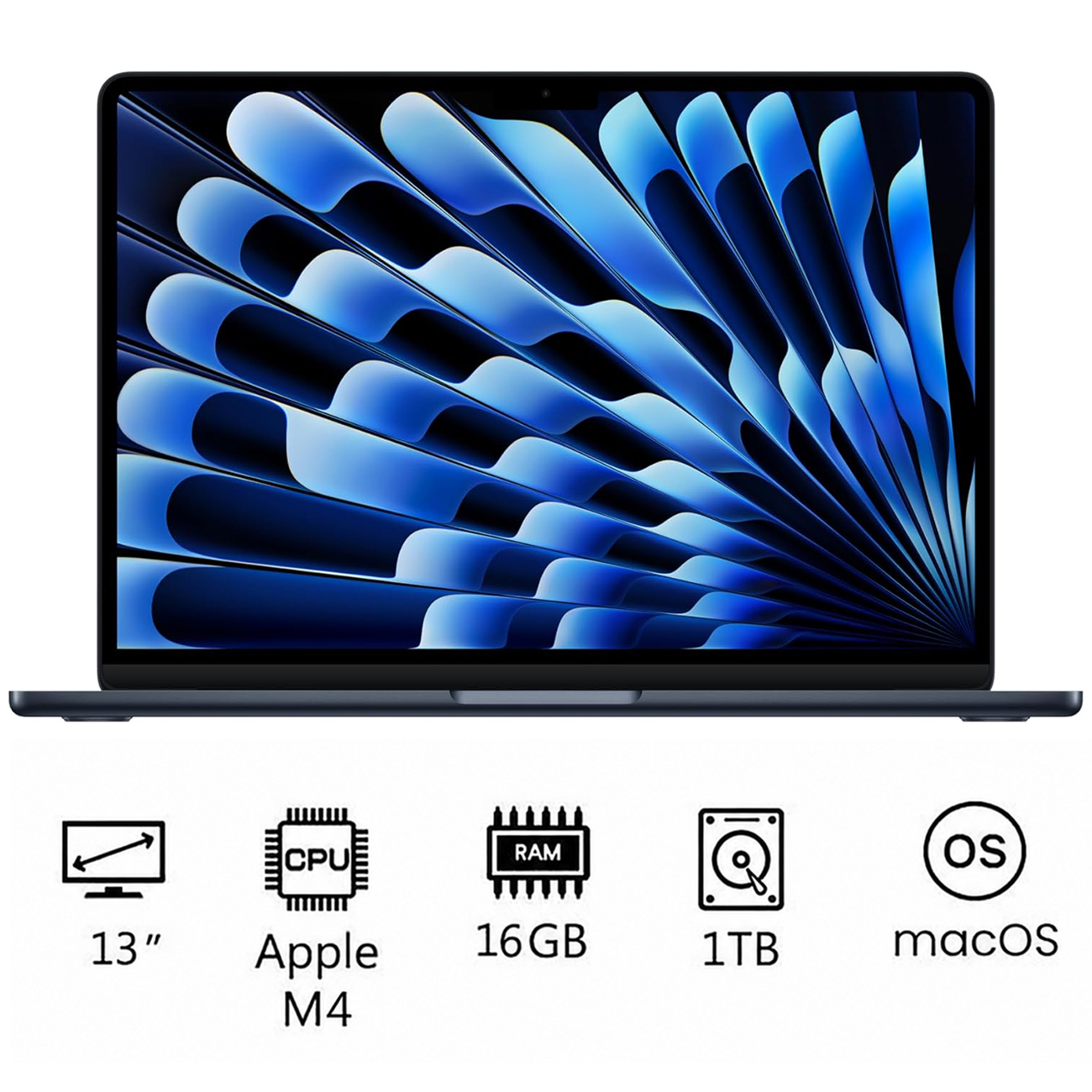 Apple MacBook Air M4 / 13-inch / 1TB SSD / 16GB RAM / 10 Core CPU