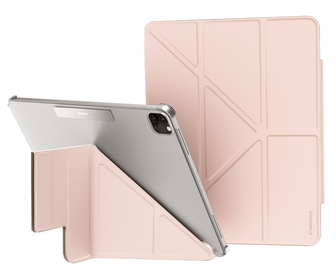 SwitchEasy Case for iPad Air 13-inch 2024 / Built-in Stand / Drop-resistant / Pink Sand