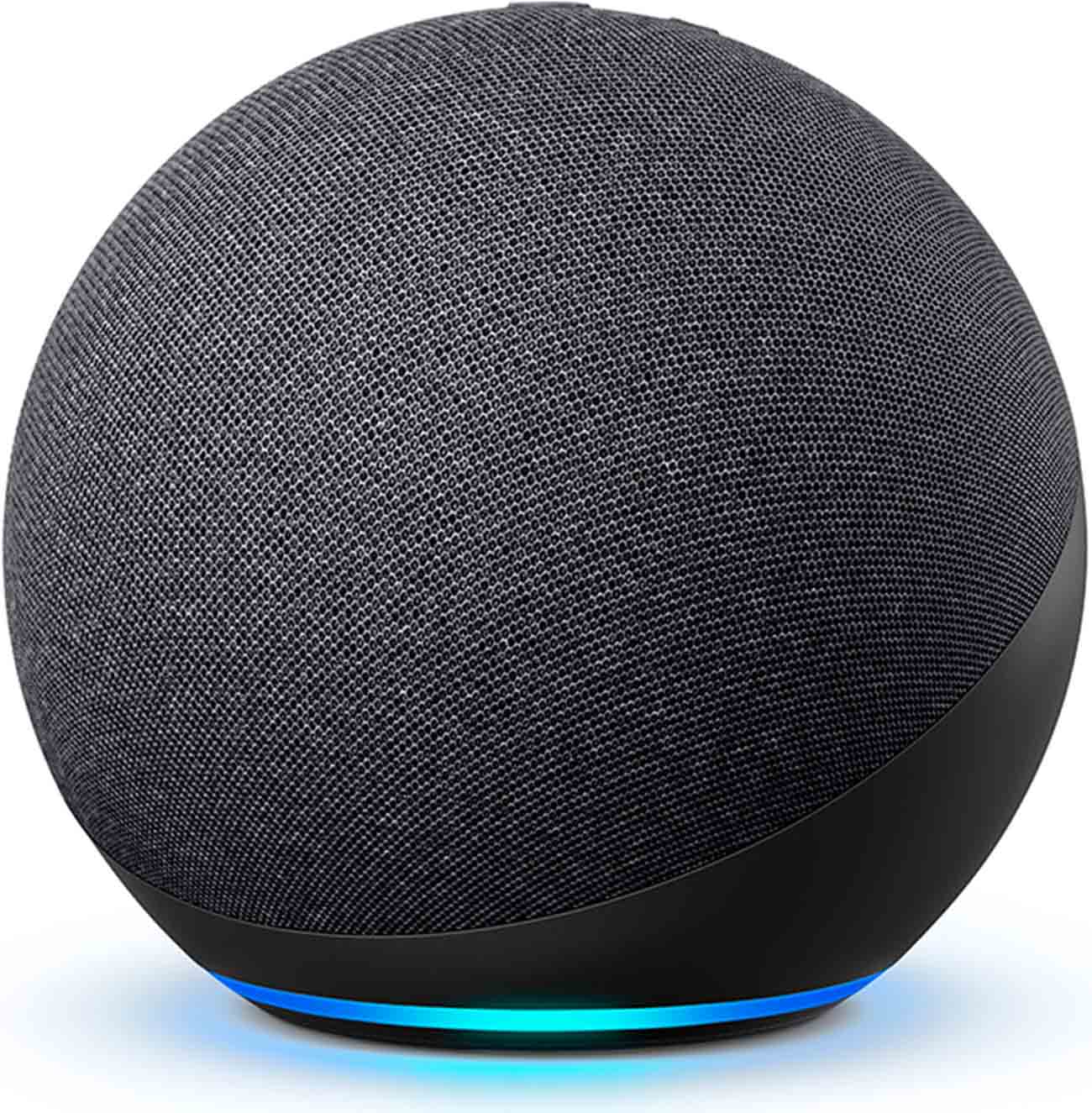 سماعة امازون ايكو / الجيل الرابع / مع مساعدة اليكسا الذكية / الحجم الكبير / اسود