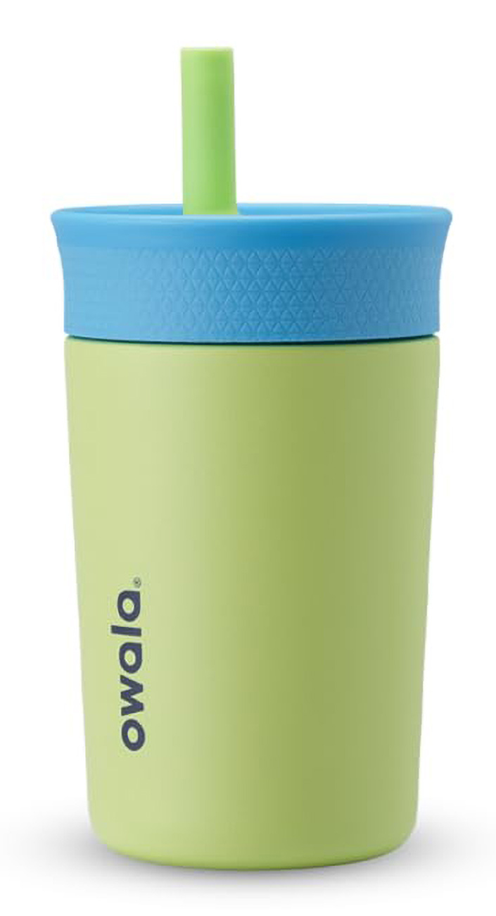 مطارة Owala Tumbler / السعة 12oz / تحافظ على البرودة لمدة 24 ساعة / لون Turtley Awesome
