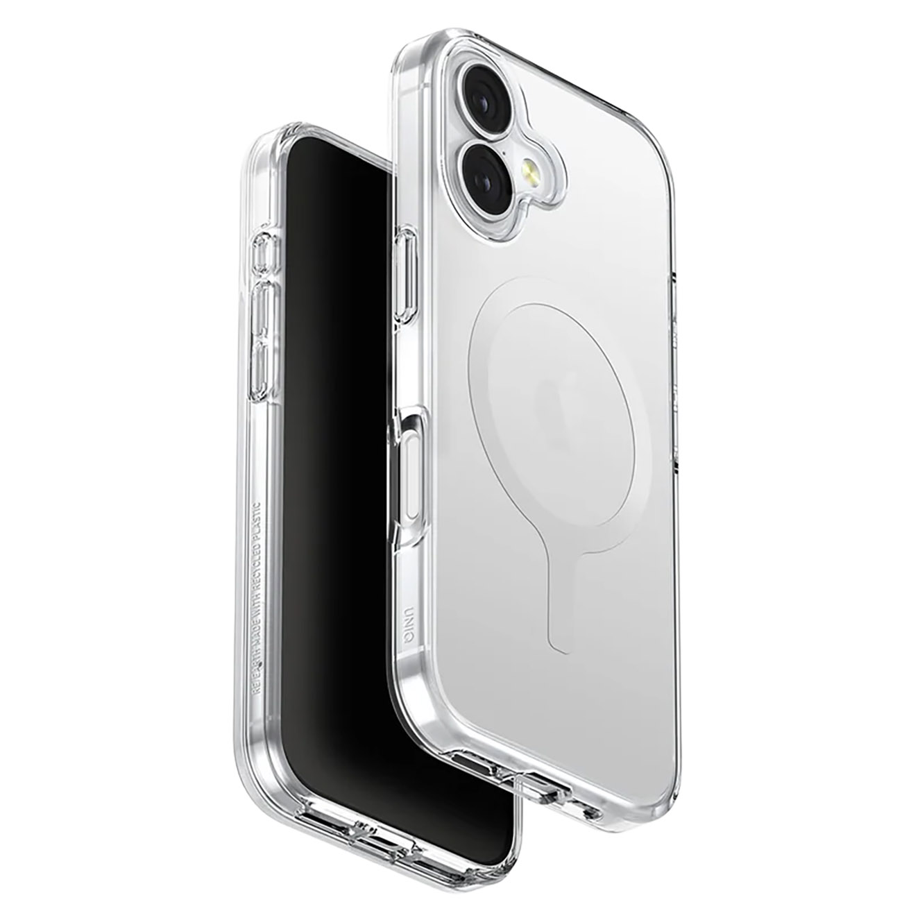 UNIQ Clario Case for iPhone 17 / Supports MagSafe / Drop Protection / Clear