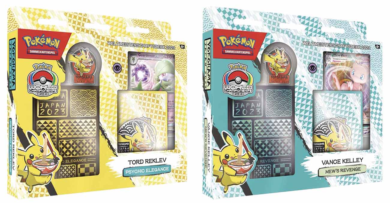 لعبة Pokemon TCG: World Championships Decks 2023 اللوحية / متنوع / تشمل 1