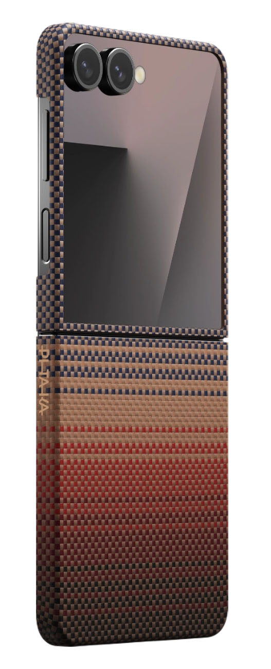PITAKA Case for Samsung Galaxy Z Flip 7 / Supports MagSafe / Slim