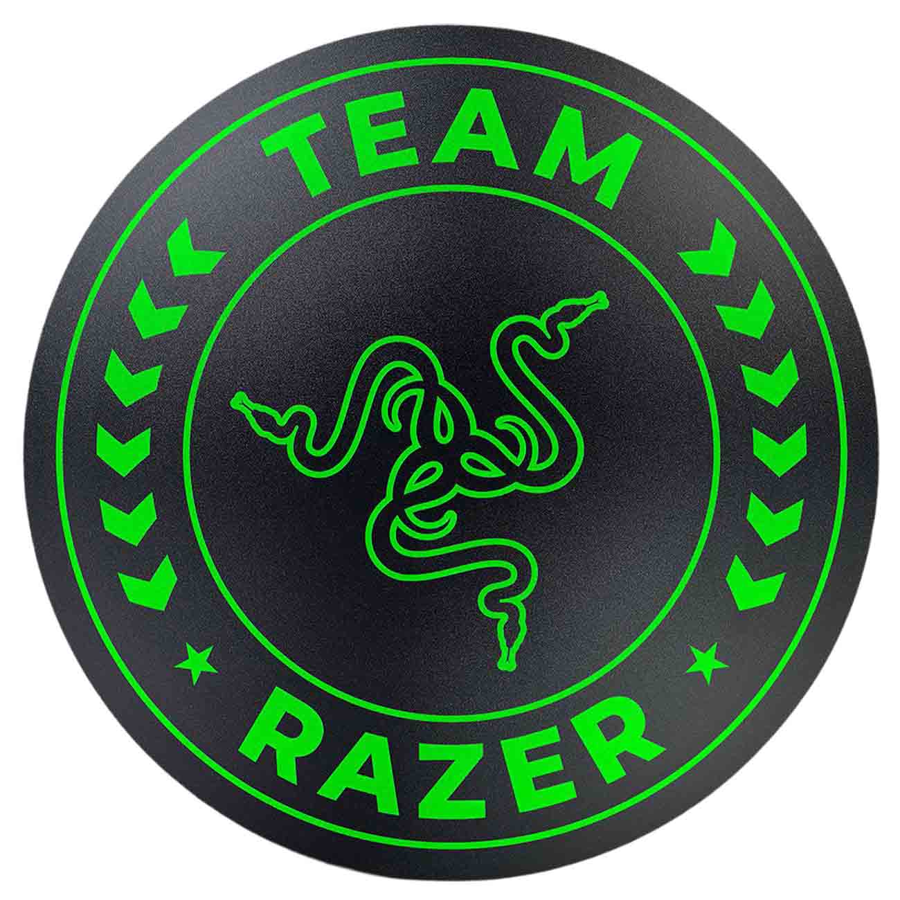 Razer Gaming Floor Mat / Water-Resistant / Made from PET Film / Size 120×120 cm