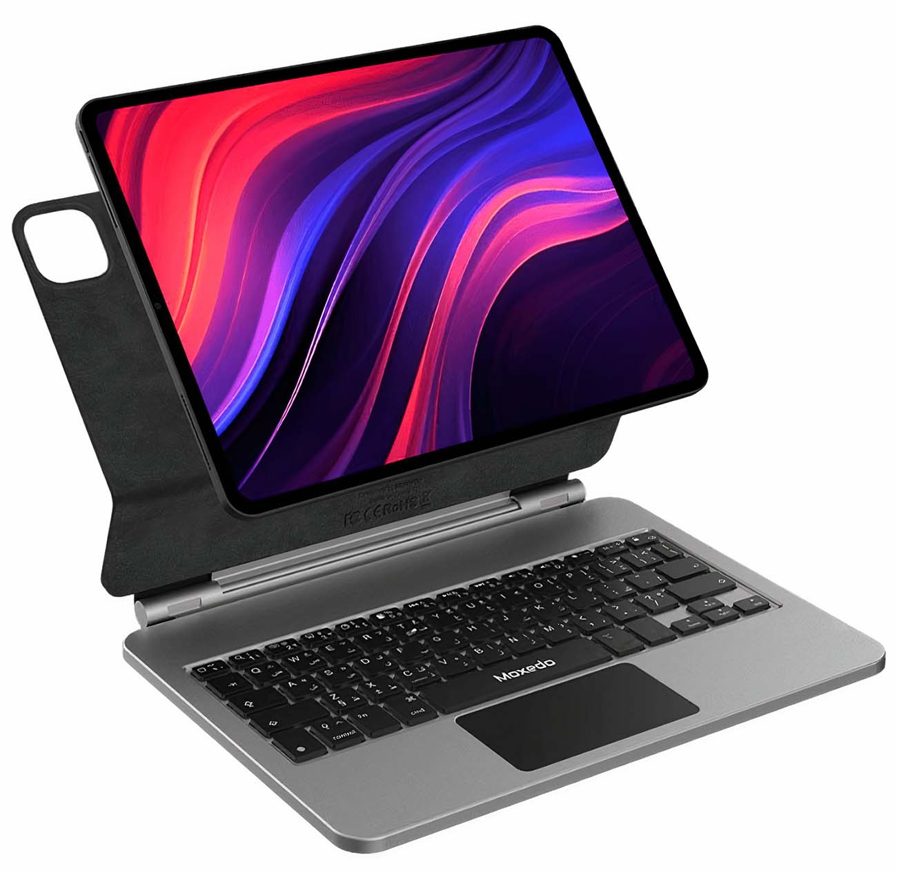 كيبورد لاسلكي لايباد برو حجم 11 انش 2024 من Moxedo / مع تراك باد / اضاءة مدمجة / عربي و انجليزي