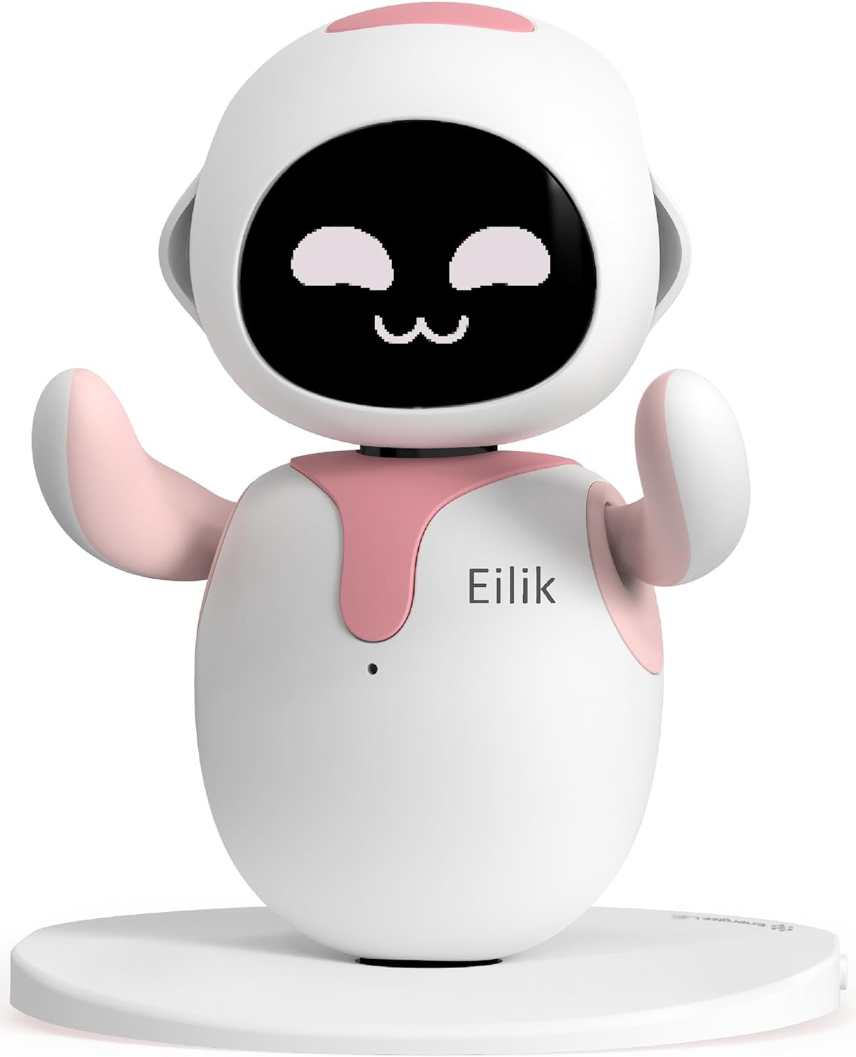 Eilik The Cute Robot / Smart Interactive Companion / Home & Workspace / Kids & Adults / Pink