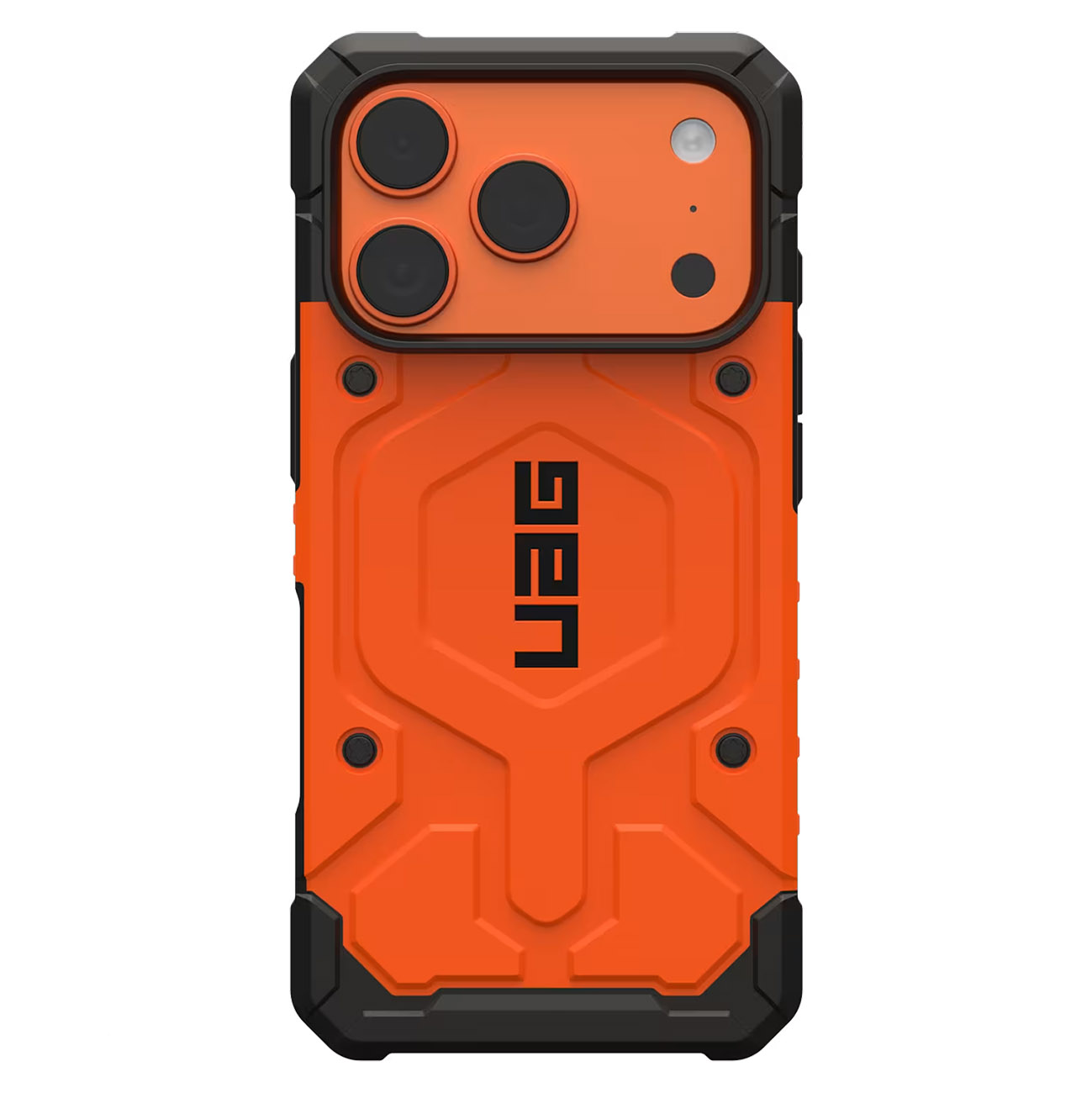 UAG Pathfinder Case for iPhone 17 Pro / Supports MagSafe / Drop-Resistant / Orange
