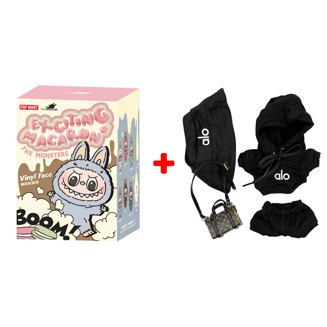 Labubu Exciting Macaron Original Blind Box / Random Color / 6