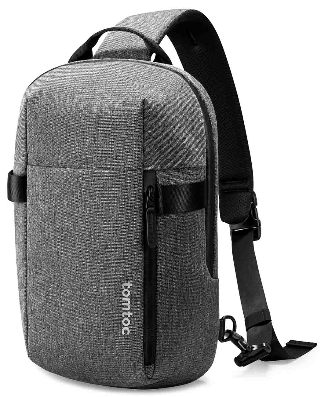 TomToc Navigator T24 Bag / Supports MacBook 13 & 14 inch / Water-Resistant / 7L Capacity / Gray