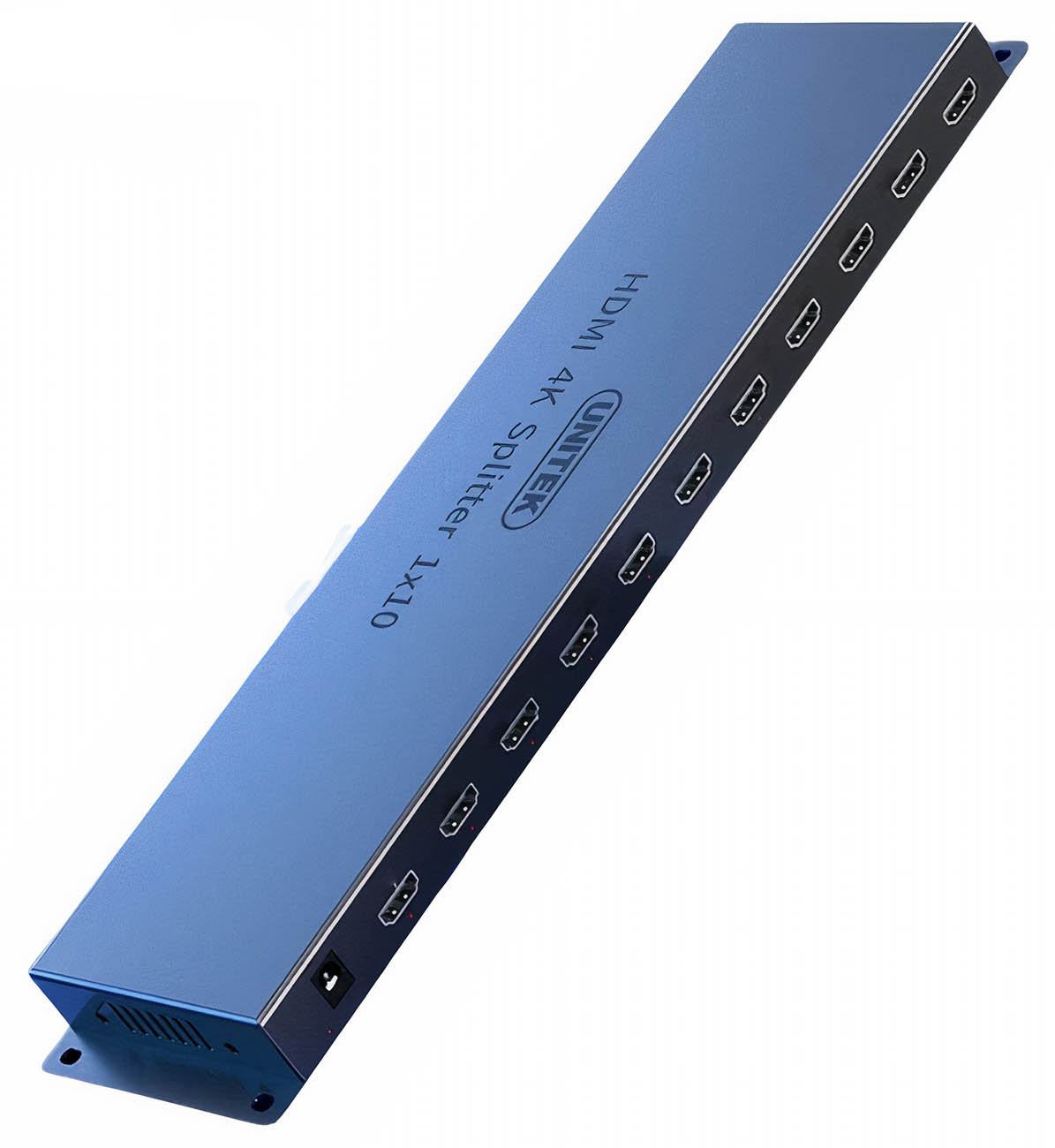 وصلة يونيتك تعطيك 10 مداخل HDMI من مدخل HDMI واحد / دقة 4K / تدعم تقنية 3D