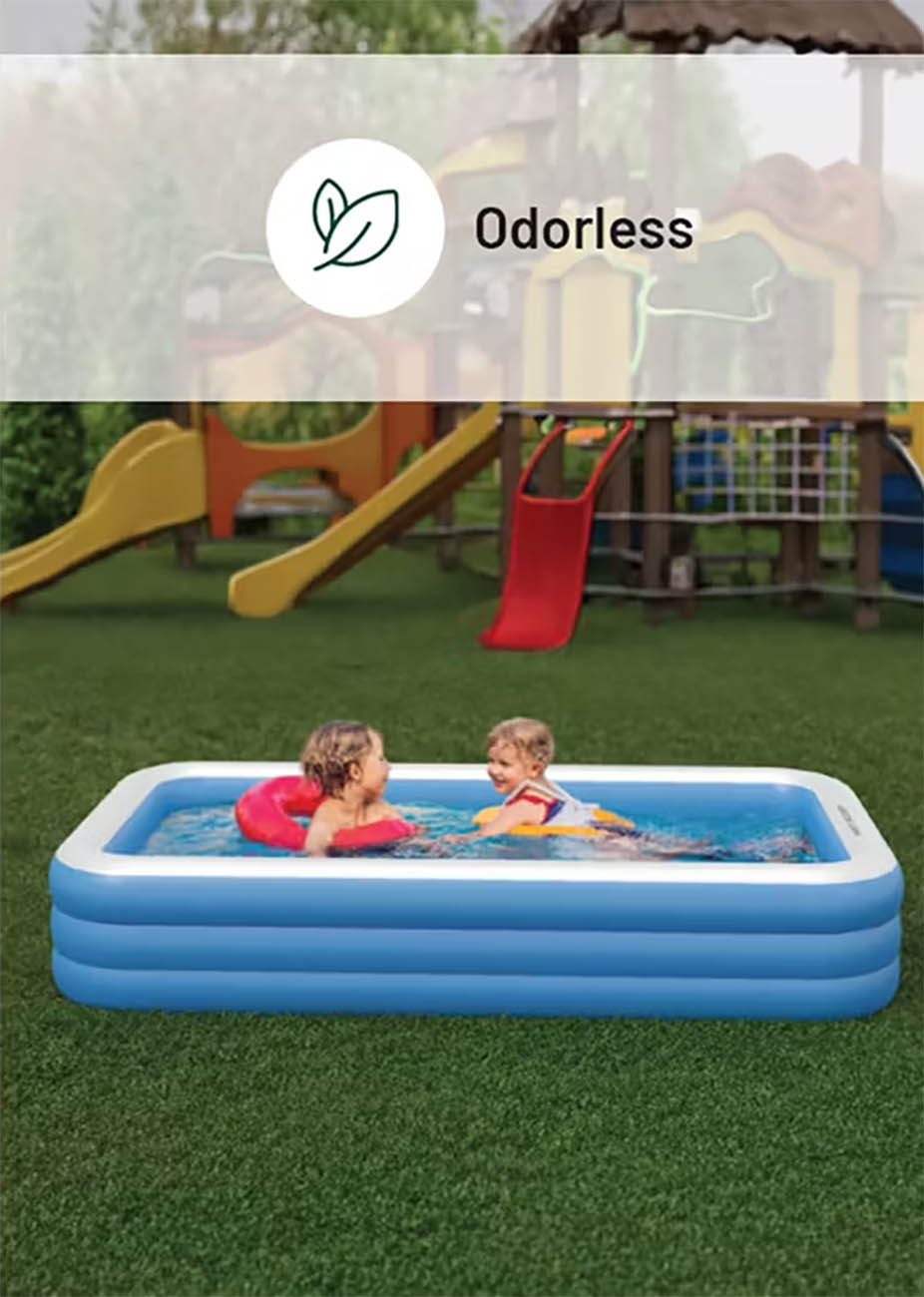 Green Large Inflatable Swimming Pool / 1000L Water Capacity / Size ...