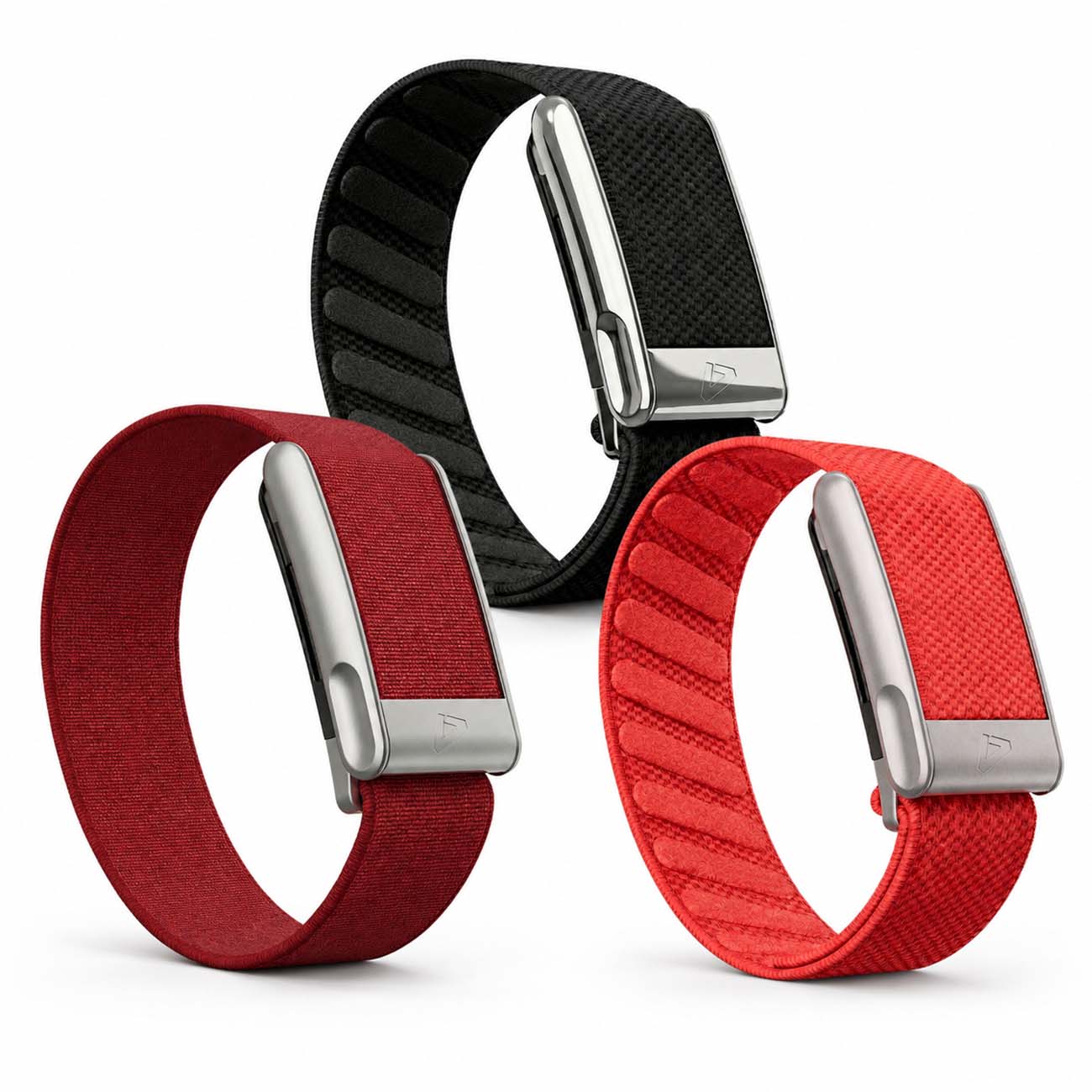 Dash Strap Bundle / For Whoop 5 MG / Black + Burgundy + Rhodonite